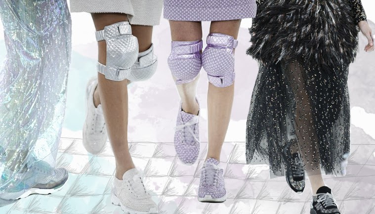 Sneakers At Chanel Haute Couture S/S 2014