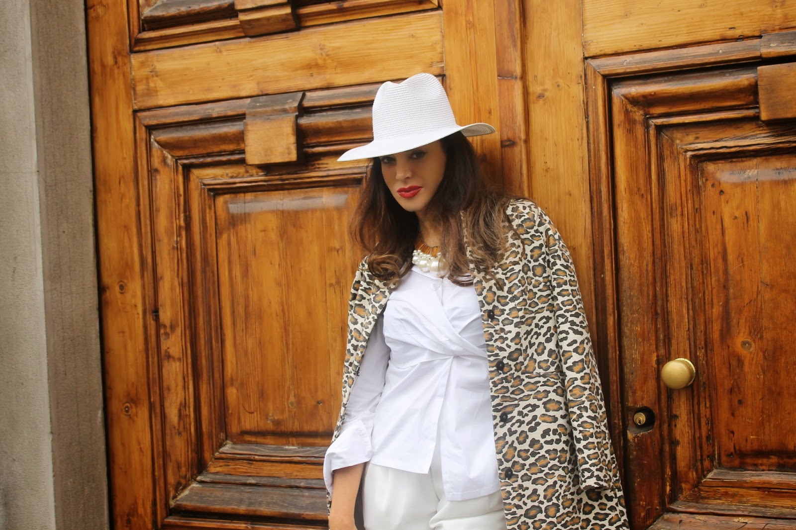 MFW Day #1: Wearing White & Leopard