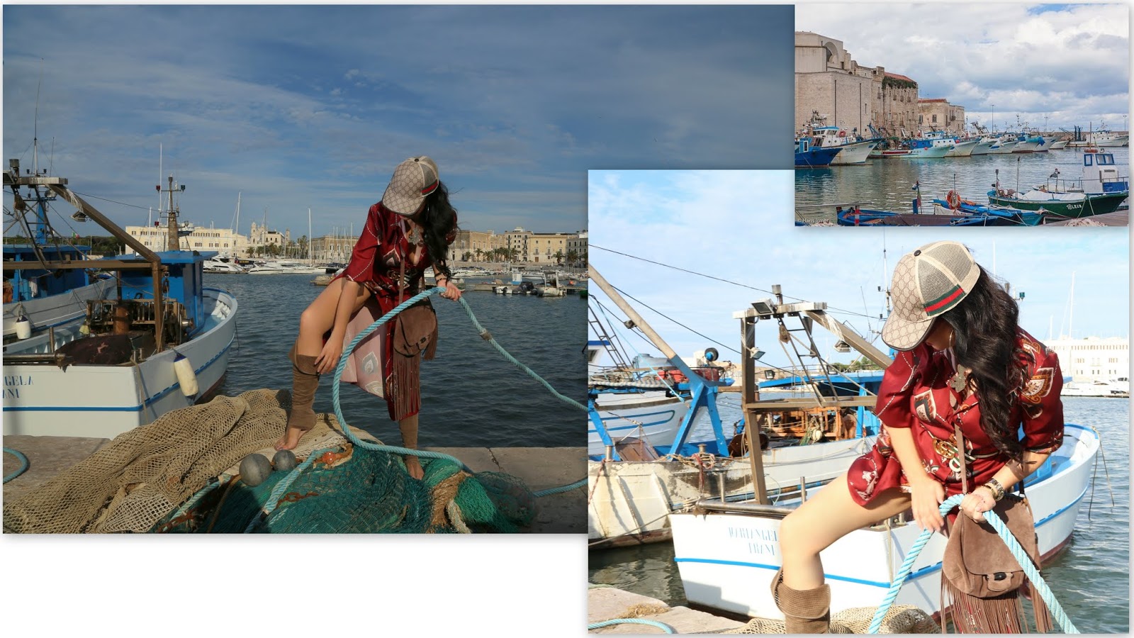 Scenic Port In Trani