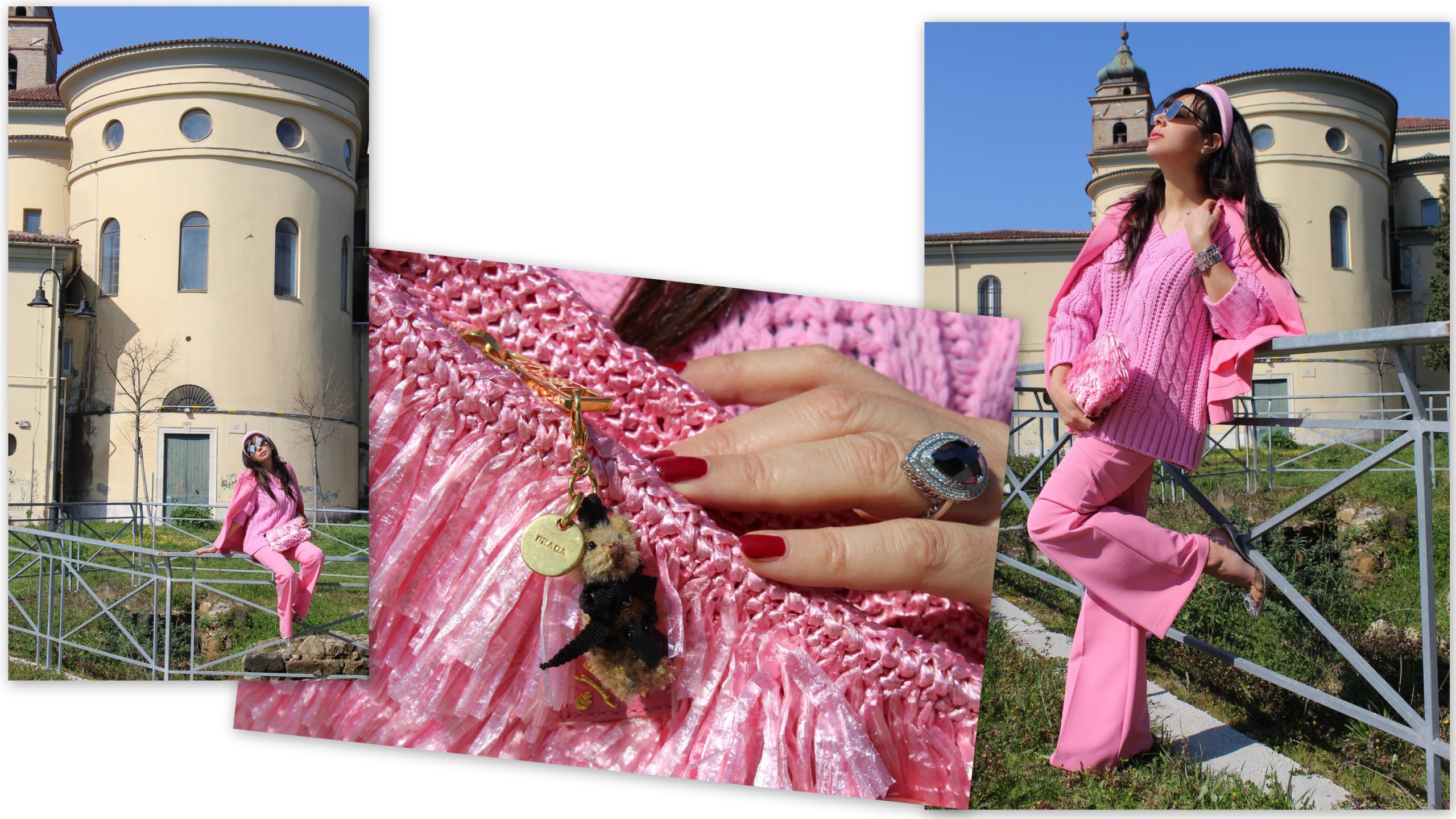 pink power spring trend hot pink prada accessories Paola Lauretano