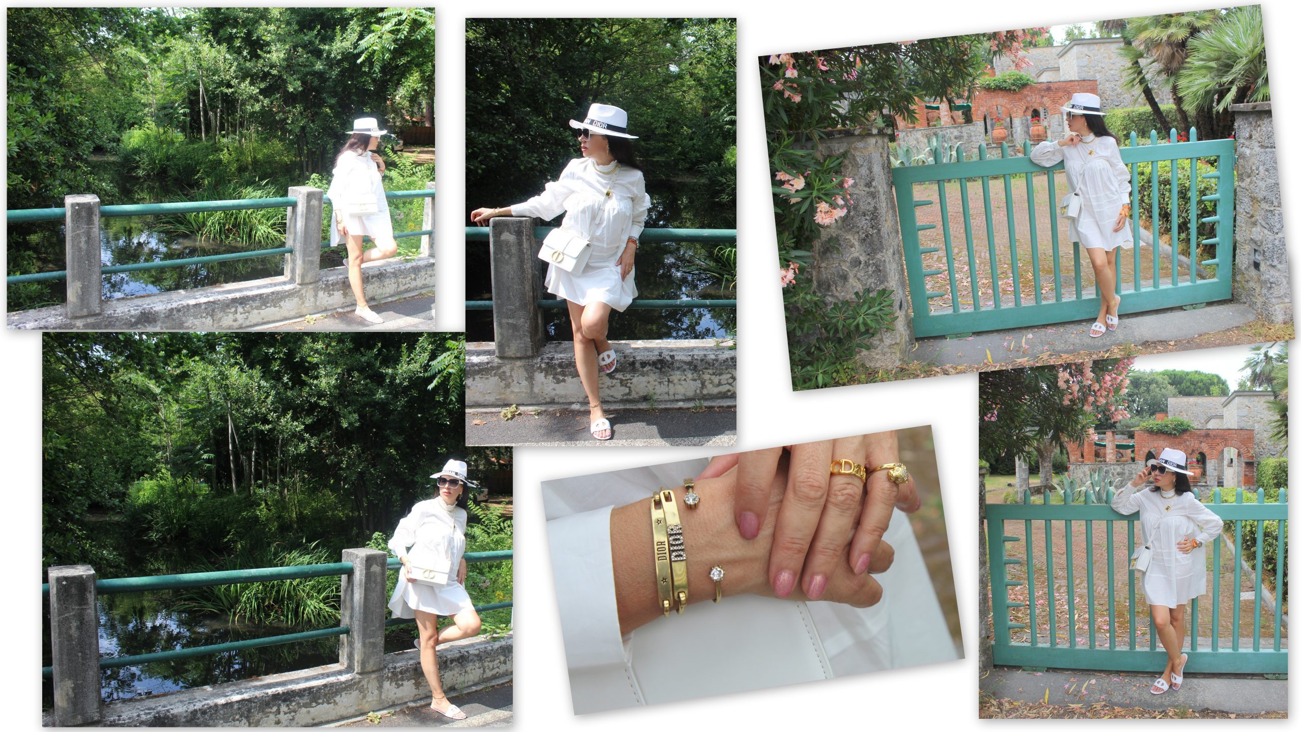 Forte dei Marmi Italian Summer Style Dior Total Look White Details White Outfit Ideas Paola Lauretano