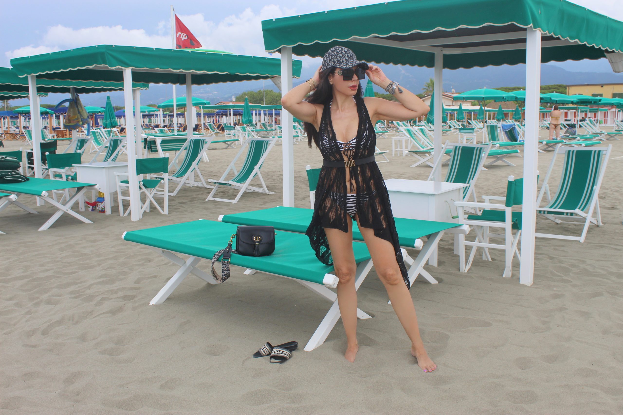 Forte dei Marmi Italian Summer Vacation Versilia MC2 SAINT BARTH Dior Look Paola Lauretano