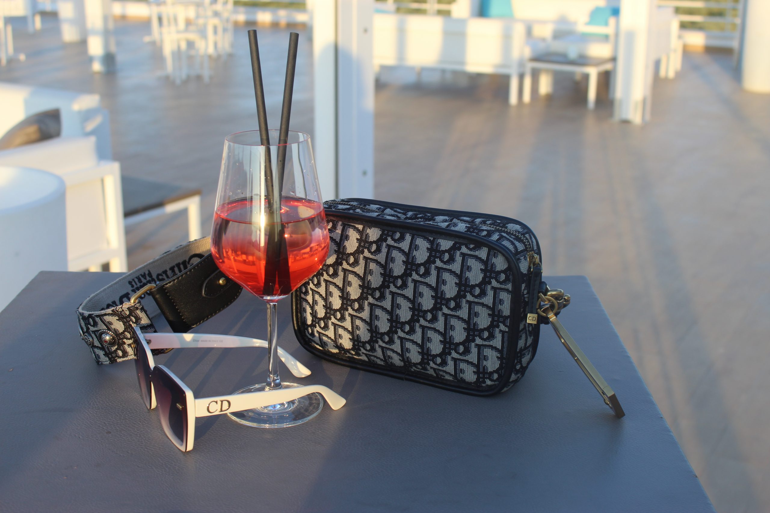 Skybar Italian Summer Staycation Puglia Dior Matching Set and Accessories  