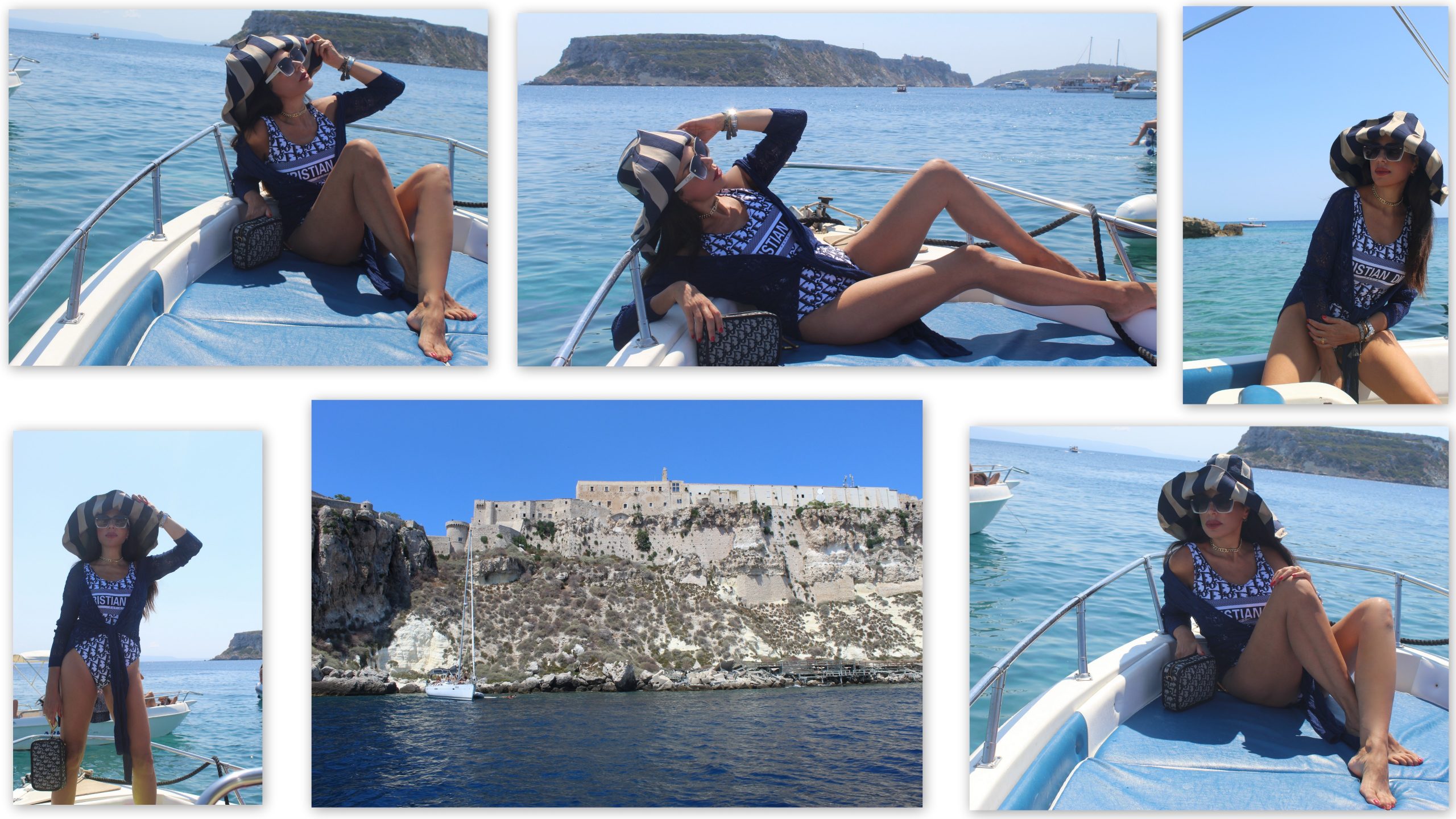 Italy Tremiti Isole Tremiti Puglia Gargano Molise VitirTremiti VisitItaly Dior Beachwear Lookbook 