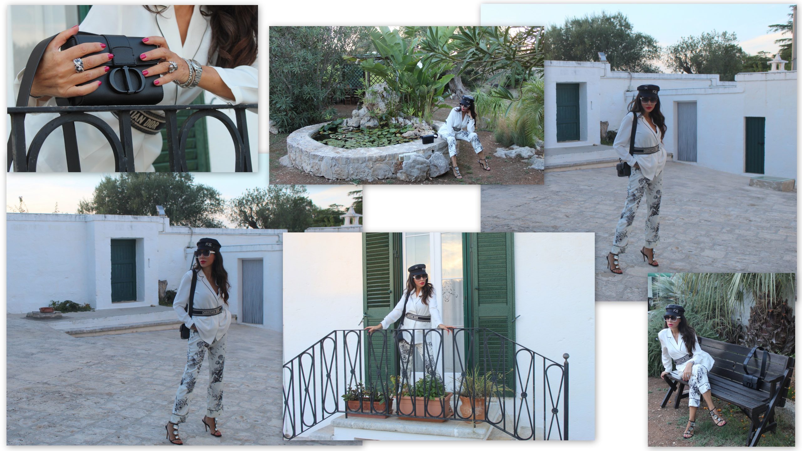 Apulia love story Puglia Visit Italy Travel Italy Italy Weekends LILYSILK jacket DIOR trousers and accessories Paola Lauretano