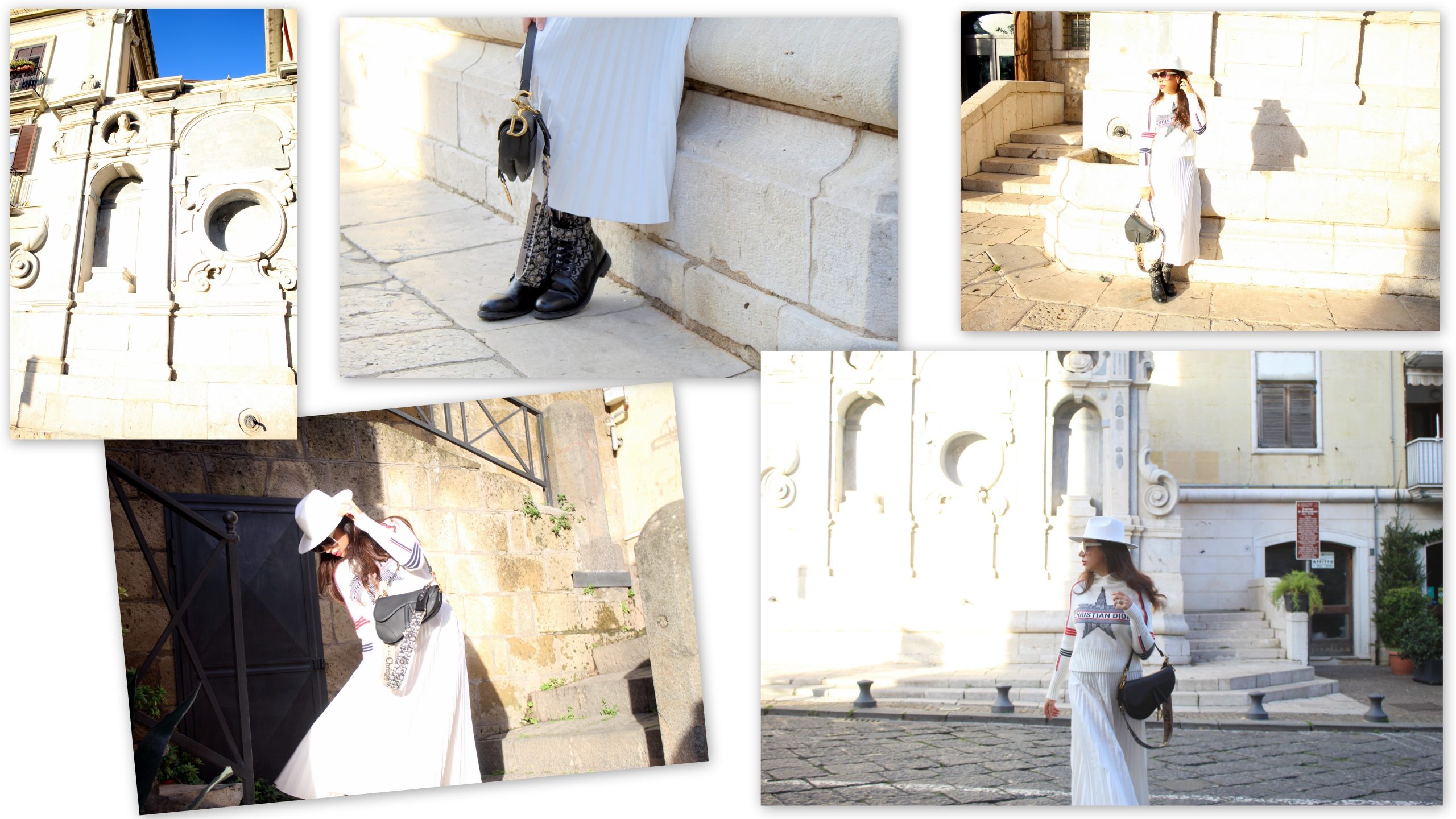 Total White Different Texture Dior Total Look Fashion Trends Paola Lauretano 